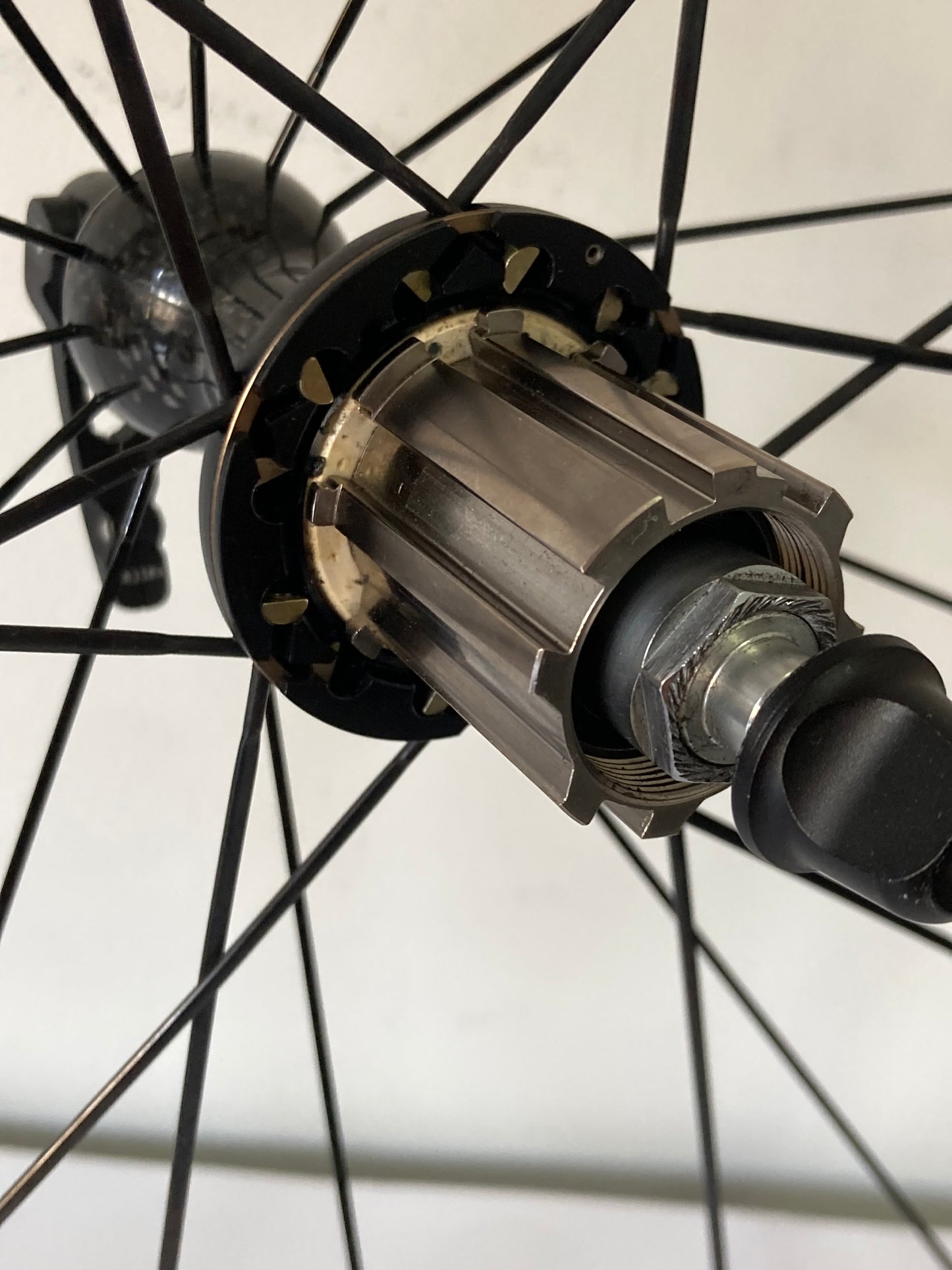 Ruota posteriore Campagnolo Hyperon Ultra, in fibra di carbonio. Per tubolare.