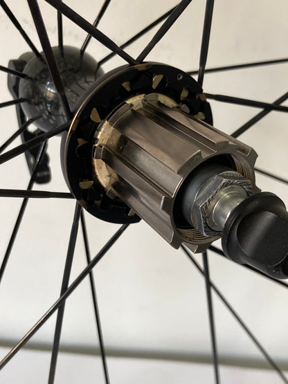 Ruota posteriore Campagnolo Hyperon Ultra, in fibra di carbonio. Per tubolare.