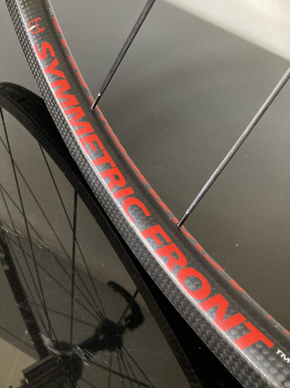 Ruota posteriore Campagnolo Hyperon Ultra, in fibra di carbonio. Per tubolare.