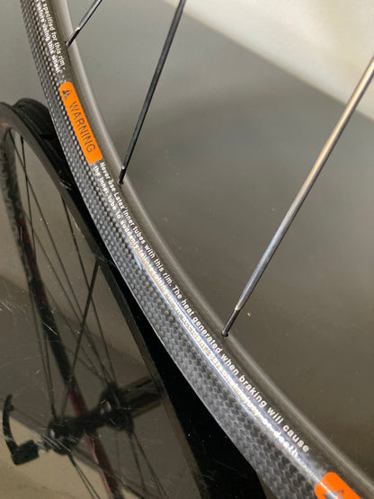 Ruota posteriore Campagnolo Hyperon Ultra, in fibra di carbonio. Per tubolare.