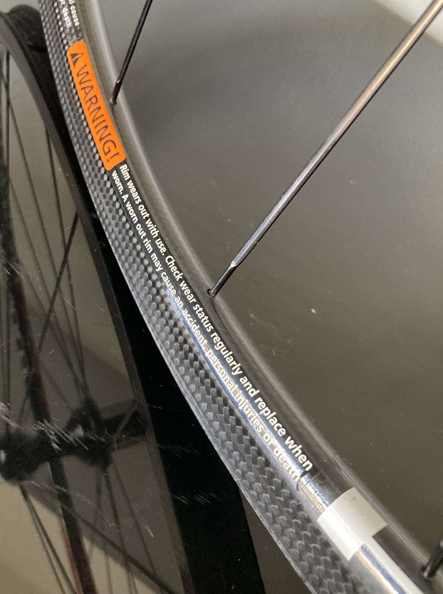 Ruota posteriore Campagnolo Hyperon Ultra, in fibra di carbonio. Per tubolare.