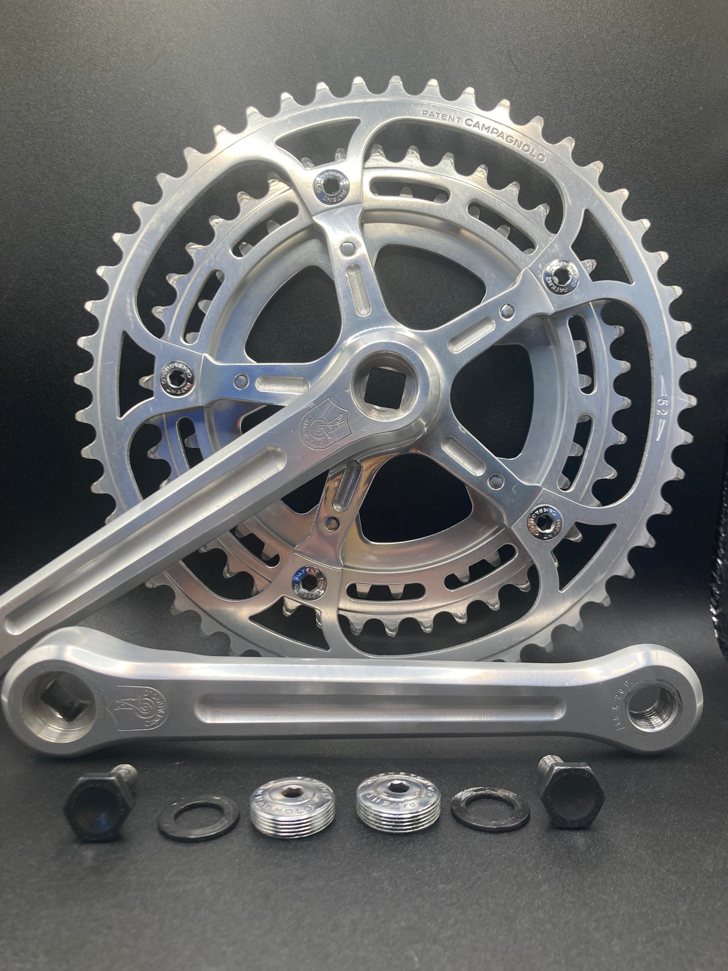 Guarnitura Campagnolo Record mod. 1049 tripla. 172,5mm. 52-42-36