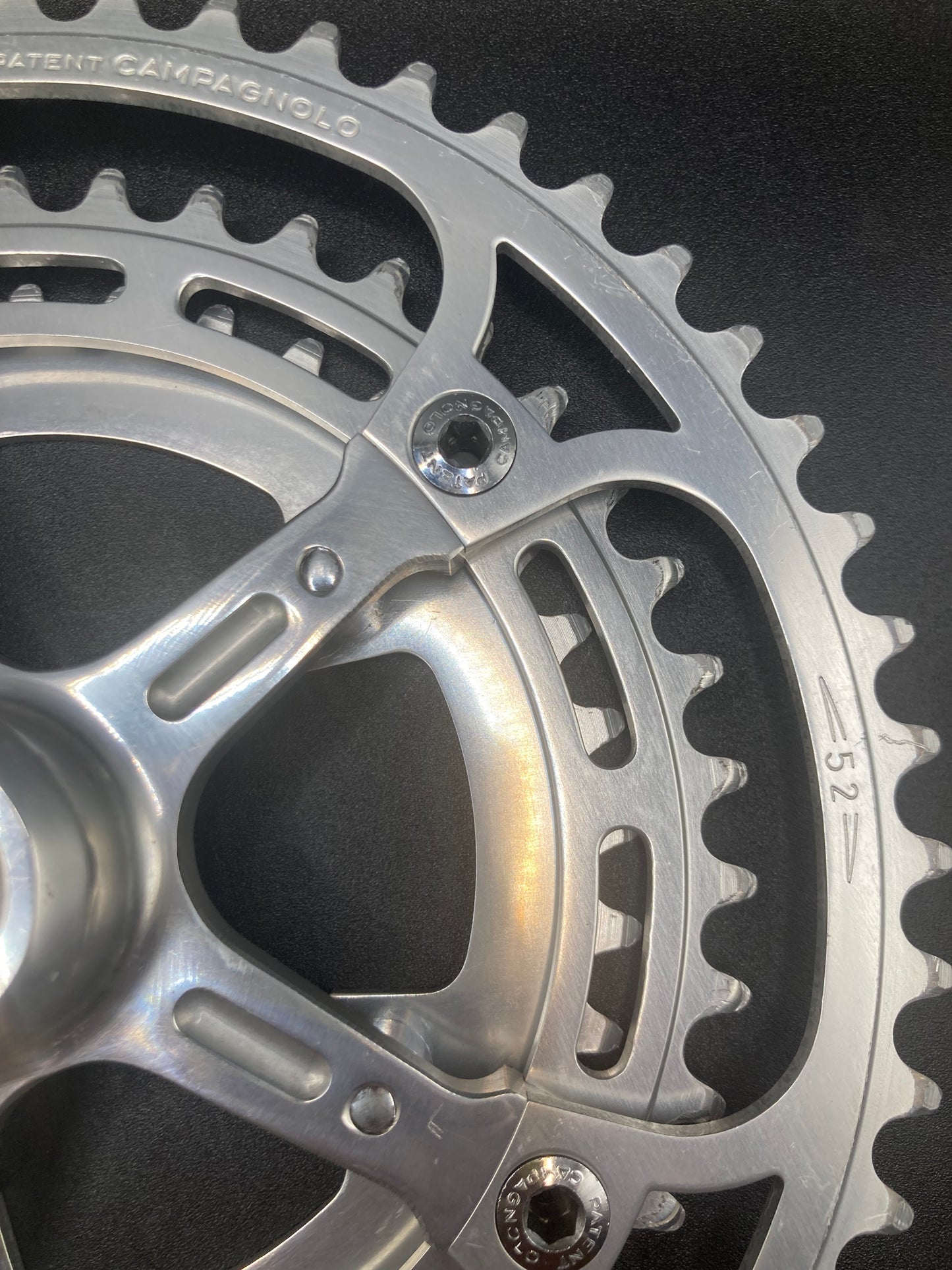 Guarnitura Campagnolo Record mod. 1049 tripla. 172,5mm. 52-42-36