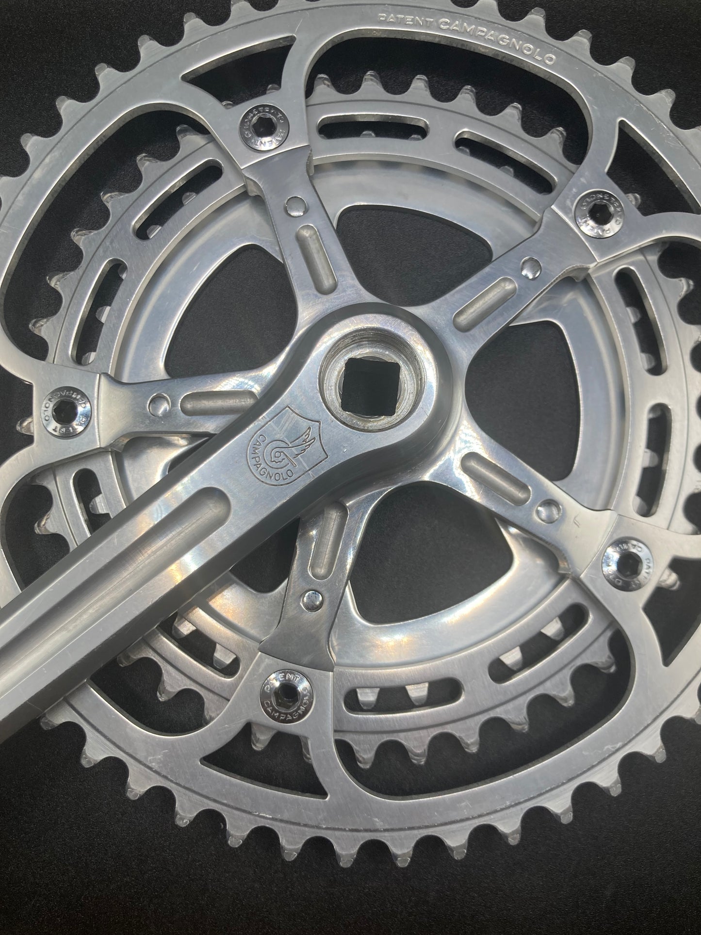 Guarnitura Campagnolo Record mod. 1049 tripla. 172,5mm. 52-42-36