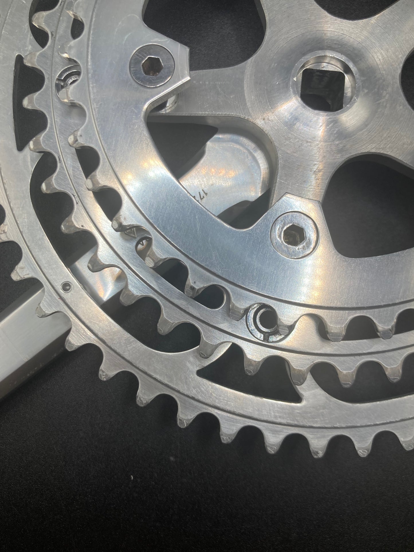Guarnitura Campagnolo Record mod. 1049 tripla. 172,5mm. 52-42-36
