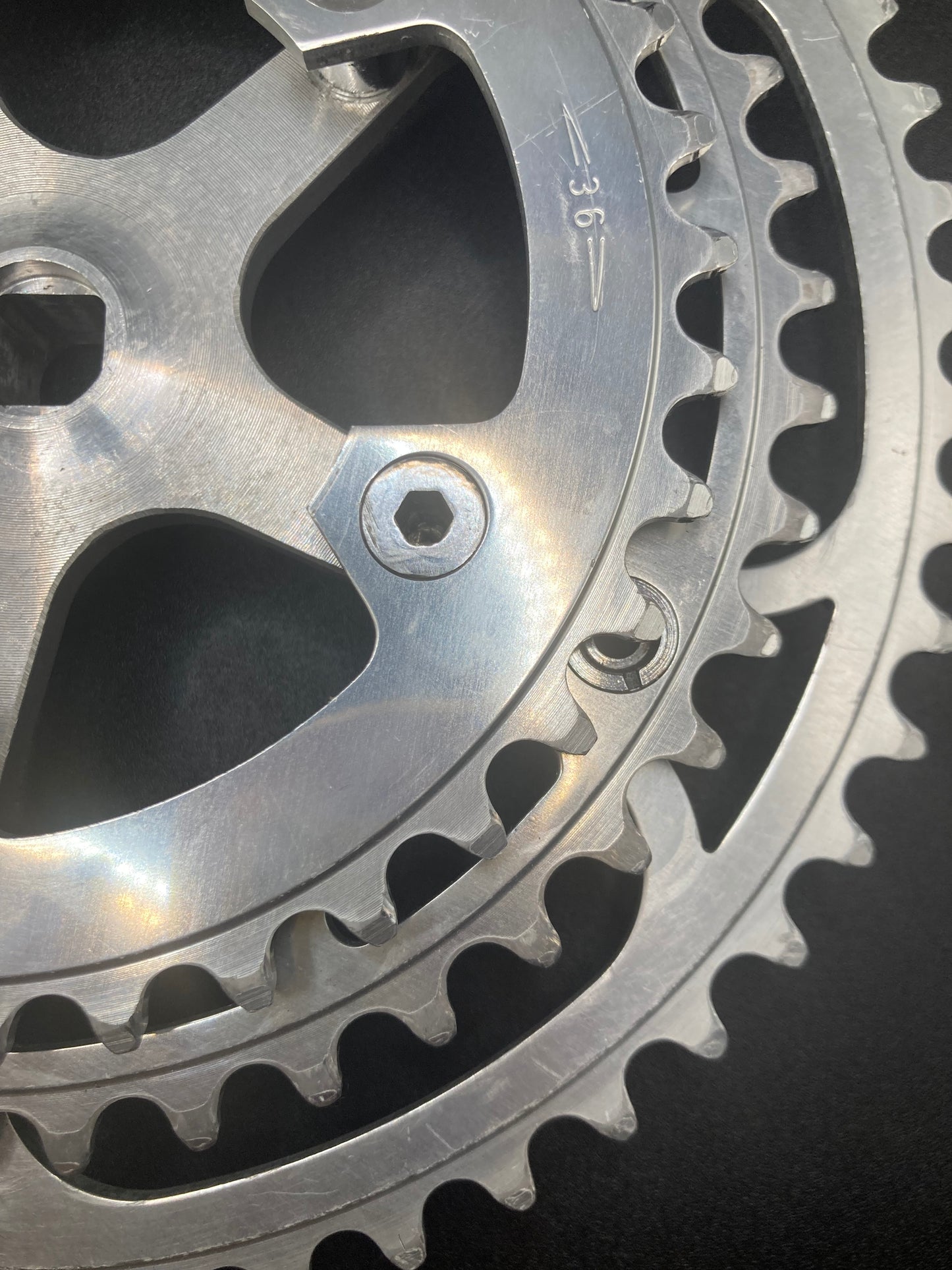 Guarnitura Campagnolo Record mod. 1049 tripla. 172,5mm. 52-42-36