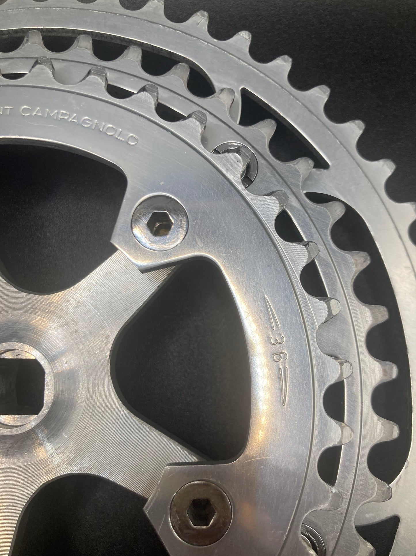 Guarnitura Campagnolo Record mod. 1049 tripla. 172,5mm. 52-42-36