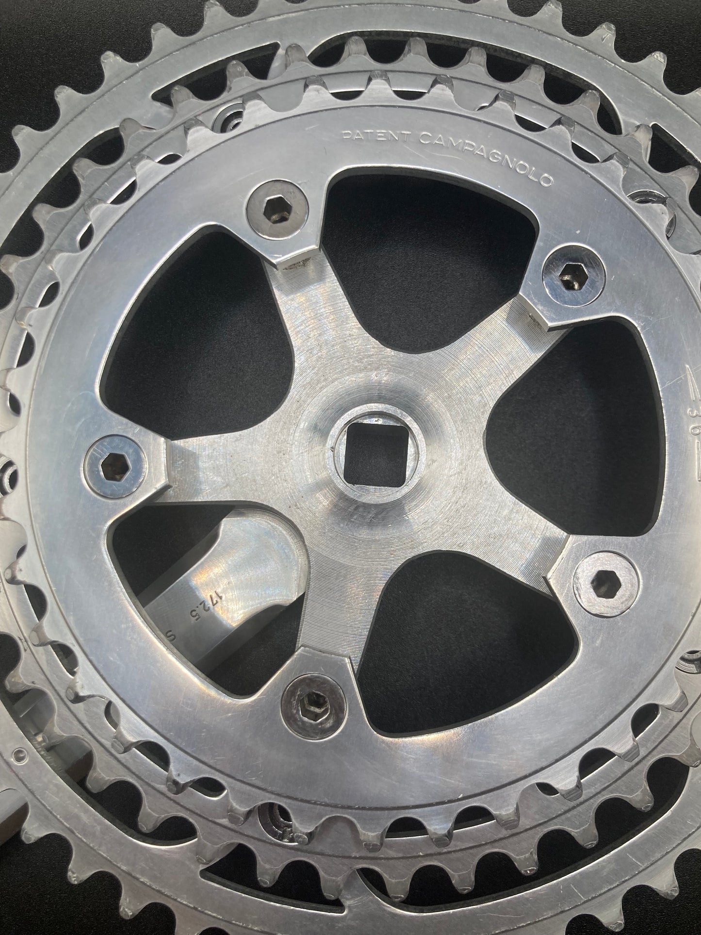 Guarnitura Campagnolo Record mod. 1049 tripla. 172,5mm. 52-42-36