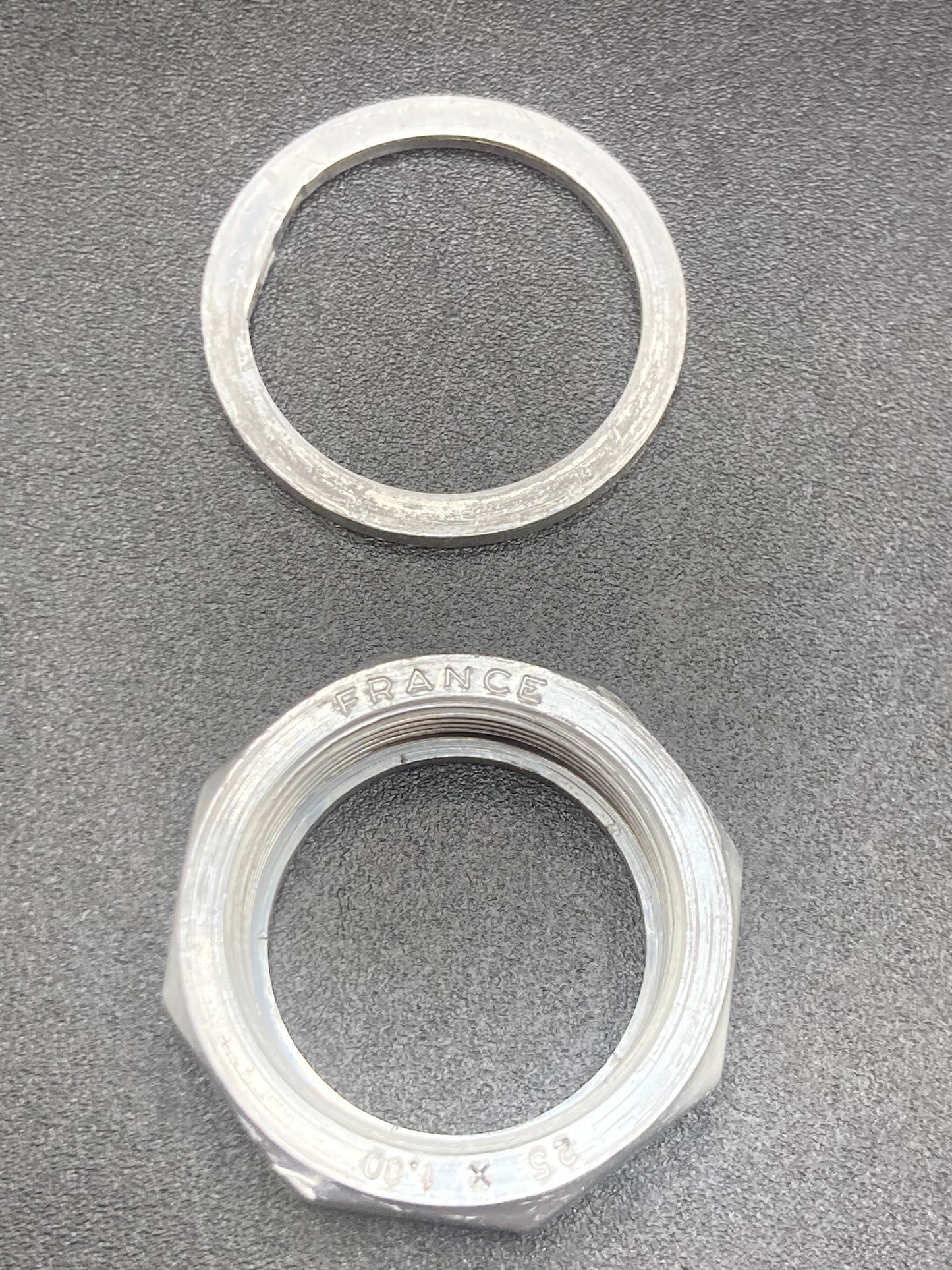 Serie sterzo Campagnolo Record mod. 4041. Filettatura Francese 25x1.
