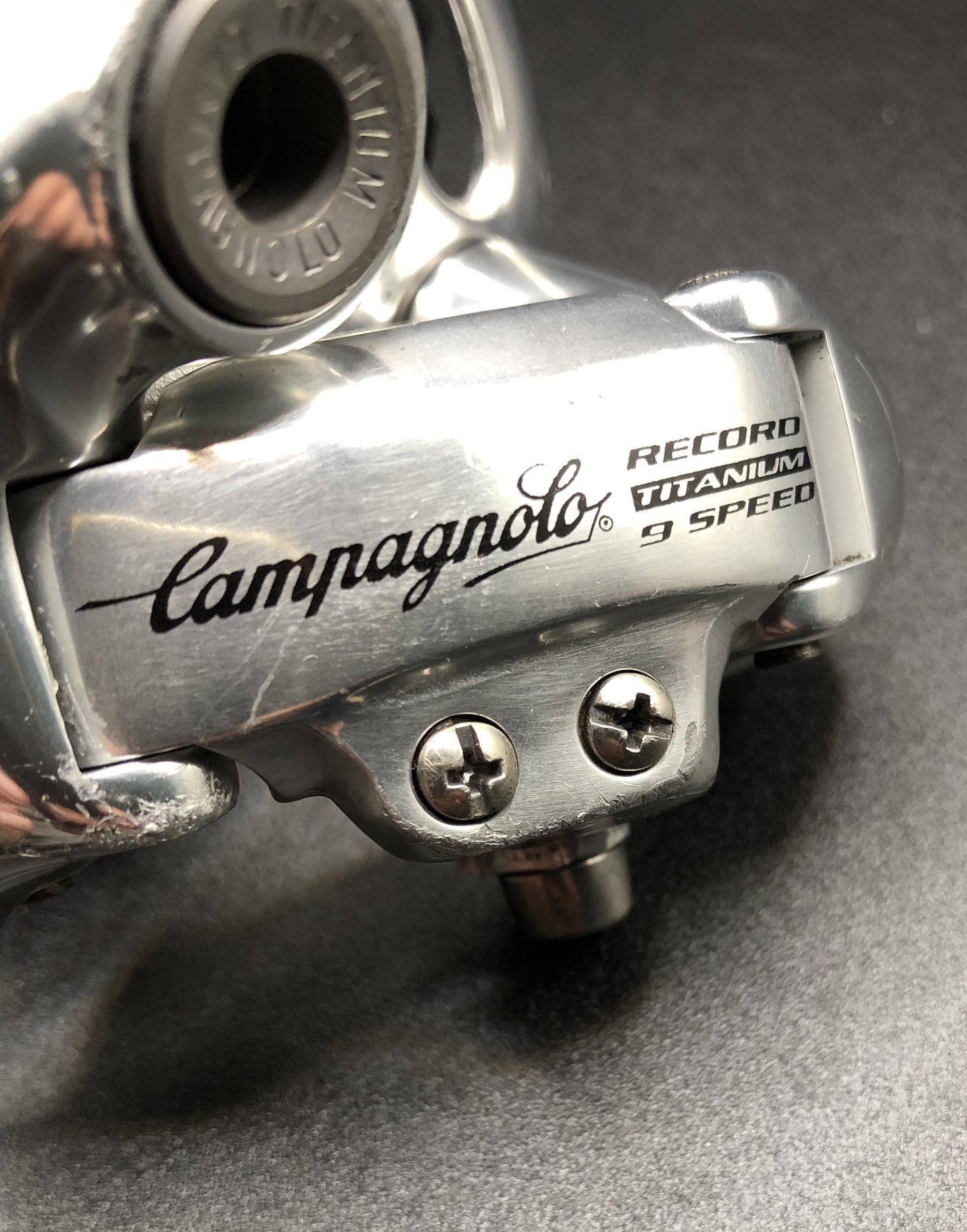Cambio posteriore Campagnolo Record Titanium 9v.