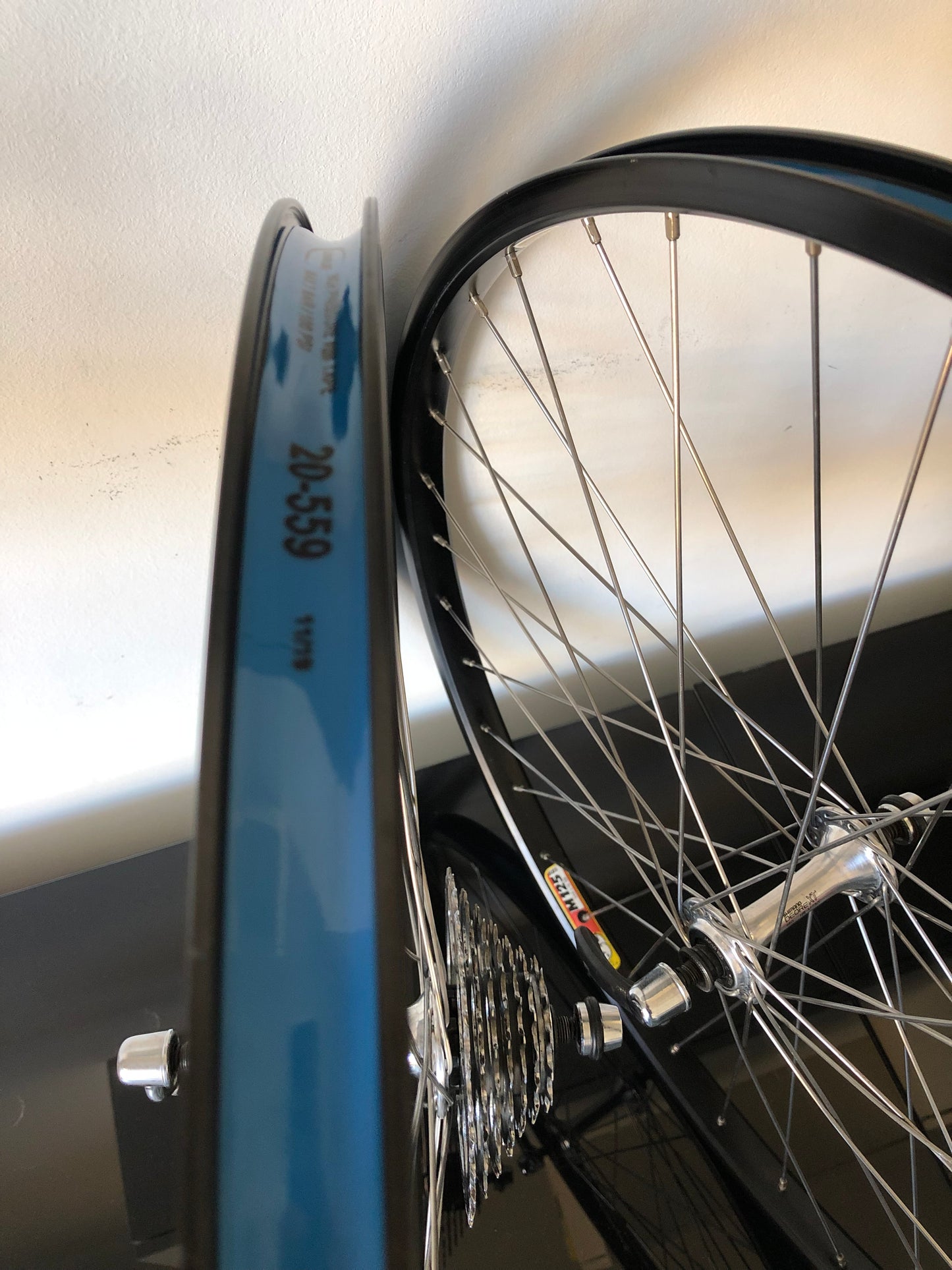 Ruote MTB 26". Mozzi Shimano XT M730/2, cerchi FIR M125.