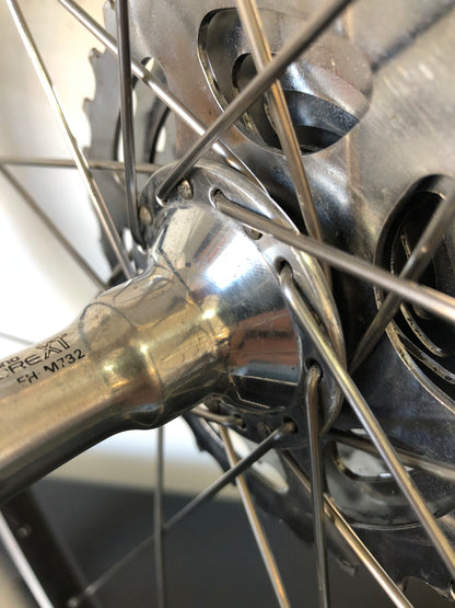 Ruote MTB 26". Mozzi Shimano XT M730/2, cerchi FIR M125.