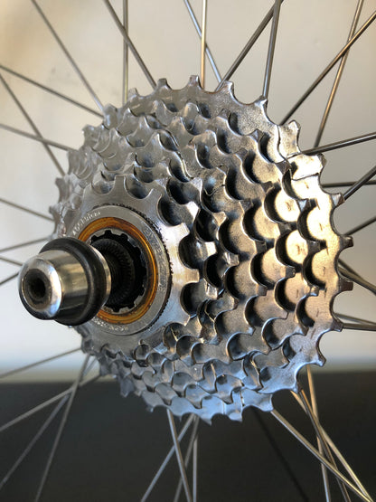 Ruote MTB 26". Mozzi Shimano XT M730/2, cerchi FIR M125.