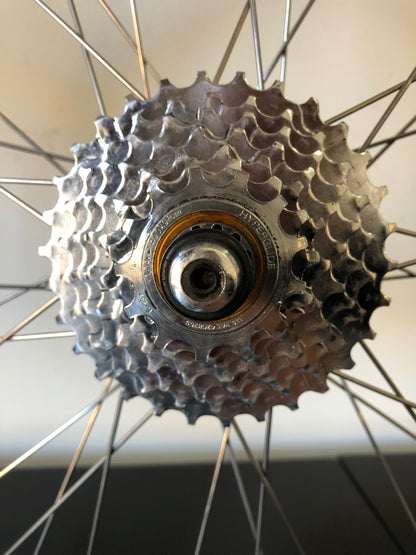 Ruote MTB 26". Mozzi Shimano XT M730/2, cerchi FIR M125.