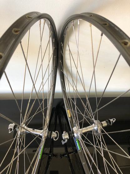 Ruote Campagnolo Record / Ambrosio Synthesis. 700c per tubolari.