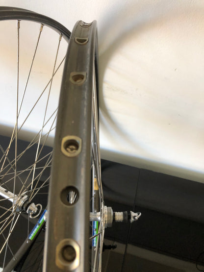 Ruote Campagnolo Record / Ambrosio Synthesis. 700c per tubolari.