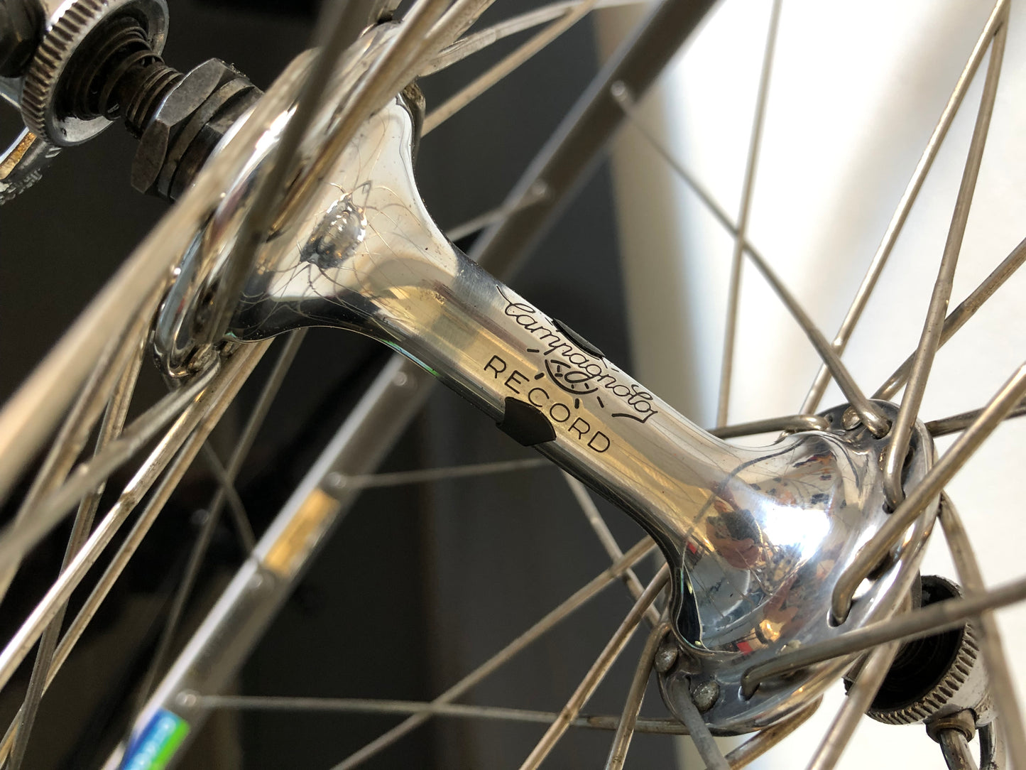 Ruote Campagnolo Record / Ambrosio Synthesis. 700c per tubolari.