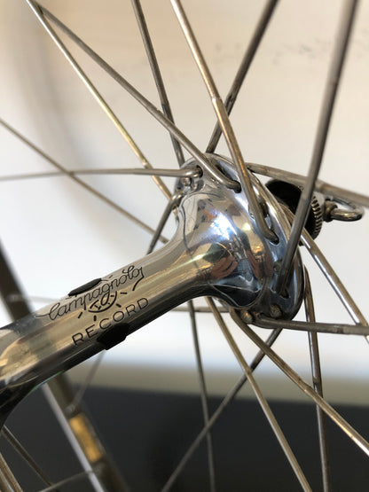 Ruote Campagnolo Record / Ambrosio Synthesis. 700c per tubolari.