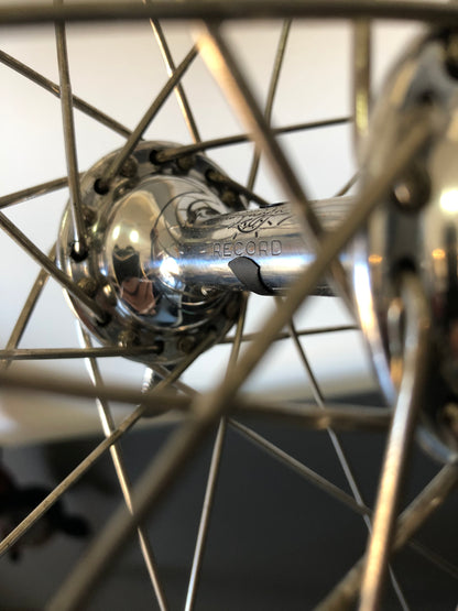 Ruote Campagnolo Record / Ambrosio Synthesis. 700c per tubolari.
