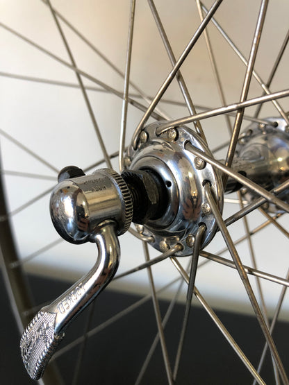 Ruote Campagnolo Record / Ambrosio Synthesis. 700c per tubolari.