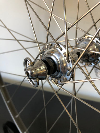 Ruote Campagnolo Record / Ambrosio Synthesis. 700c per tubolari.