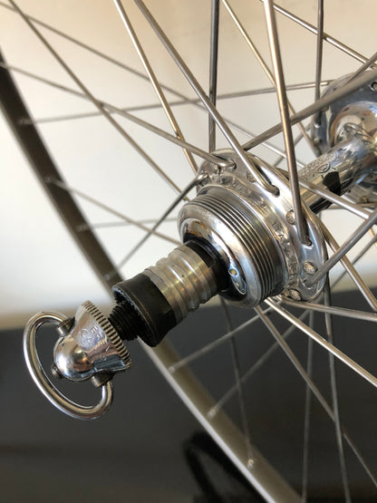 Ruote Campagnolo Record / Ambrosio Synthesis. 700c per tubolari.