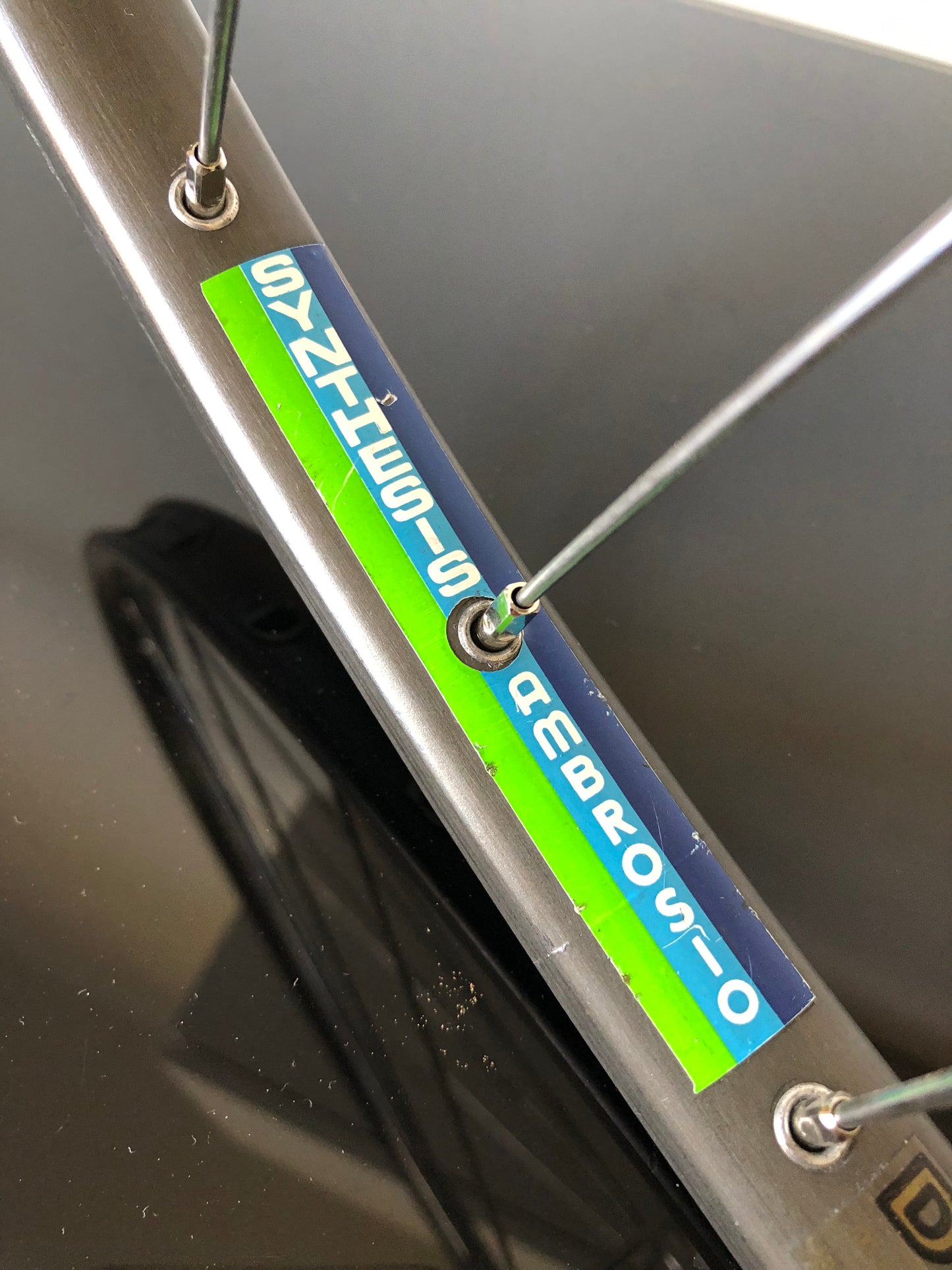 Ruote Campagnolo Record / Ambrosio Synthesis. 700c per tubolari.