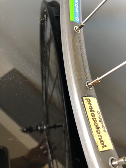 Ruote Campagnolo Record / Ambrosio Synthesis. 700c per tubolari.