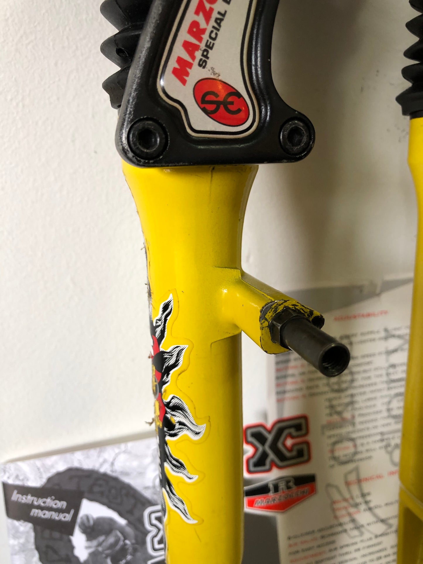 Forcella Marzocchi XCR 26" Special Edition, 1995.