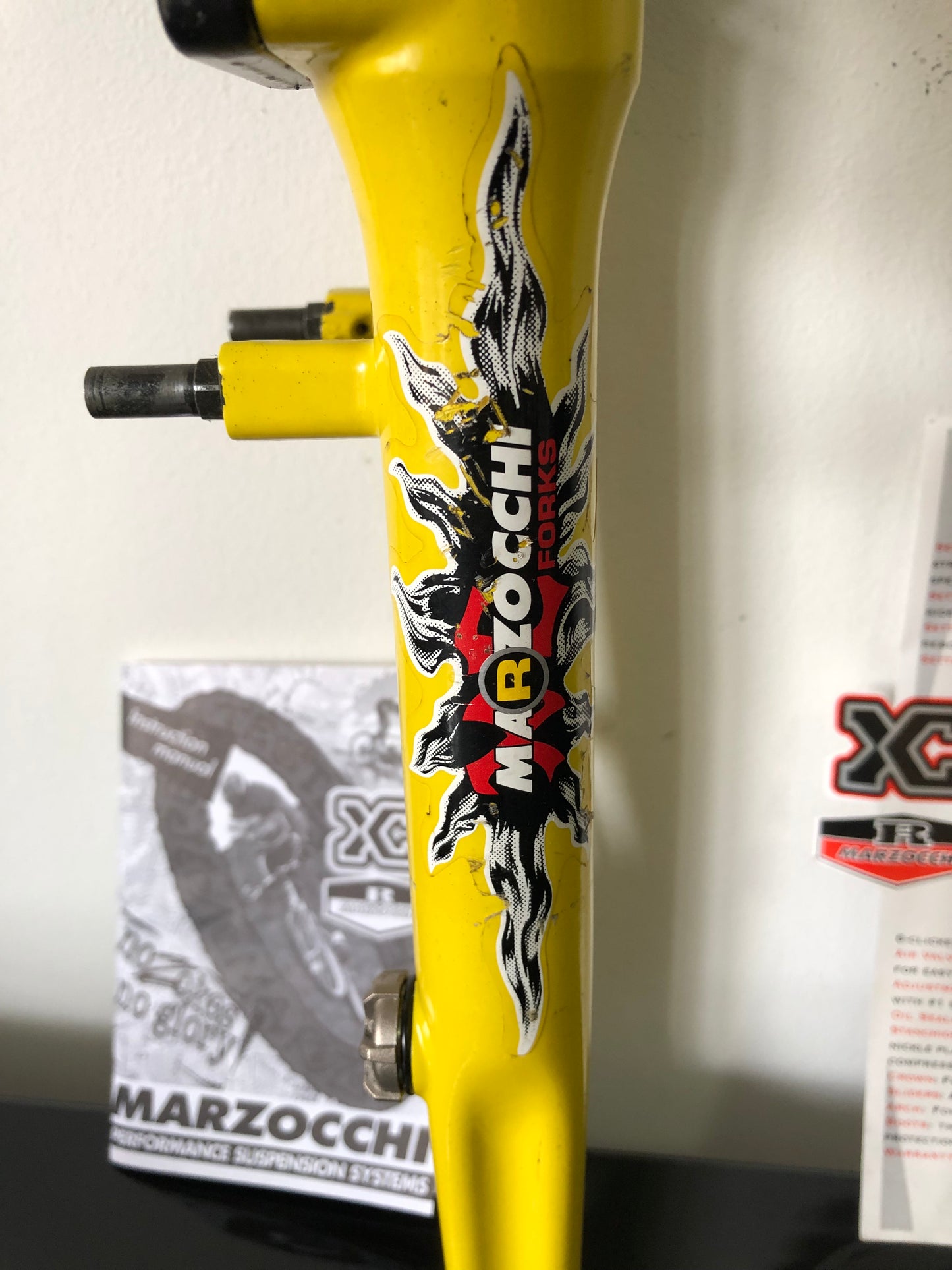 Forcella Marzocchi XCR 26" Special Edition, 1995.