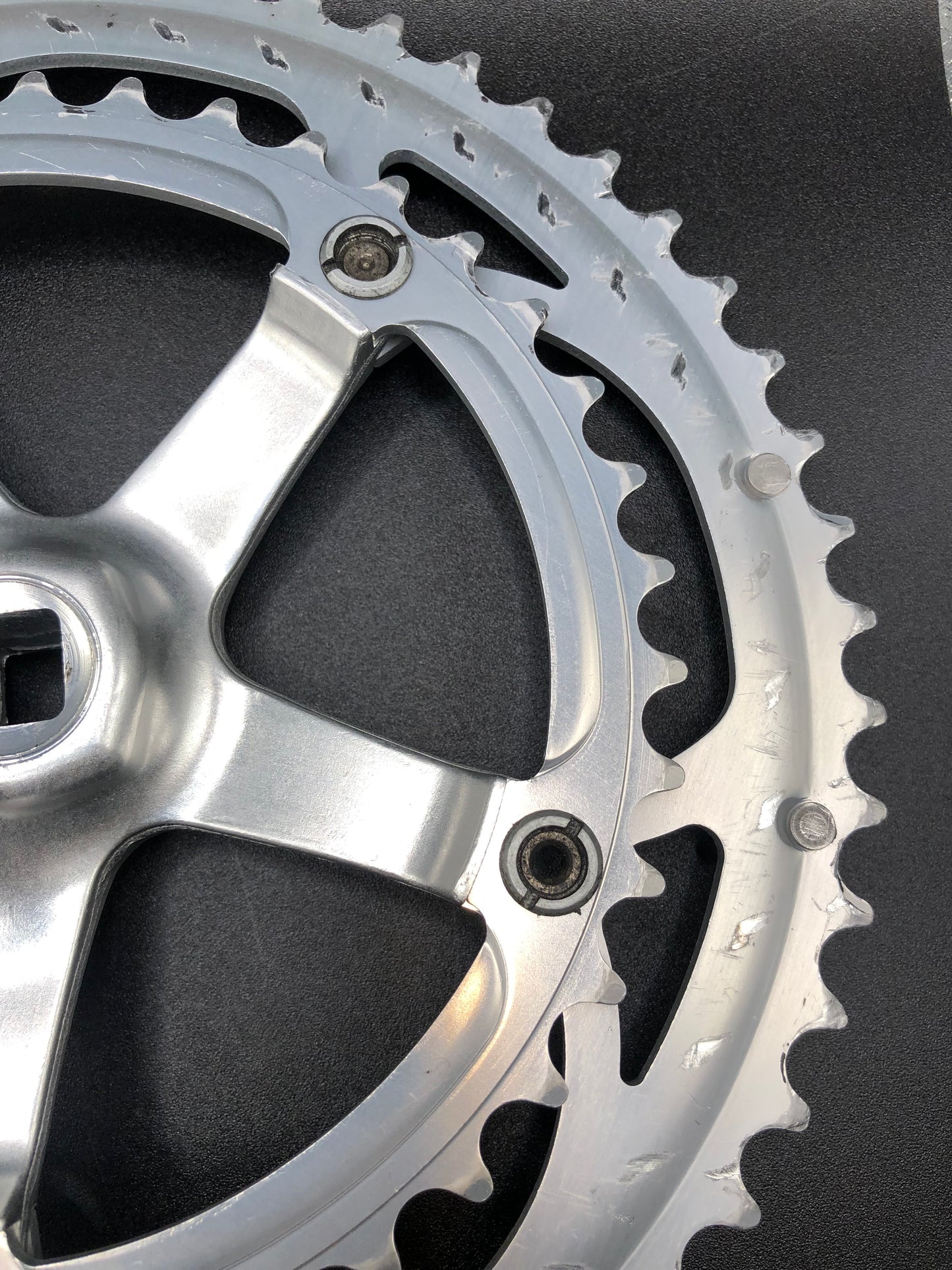 Guarnitura Campagnolo Veloce 53/39, 170mm. 9 speed.