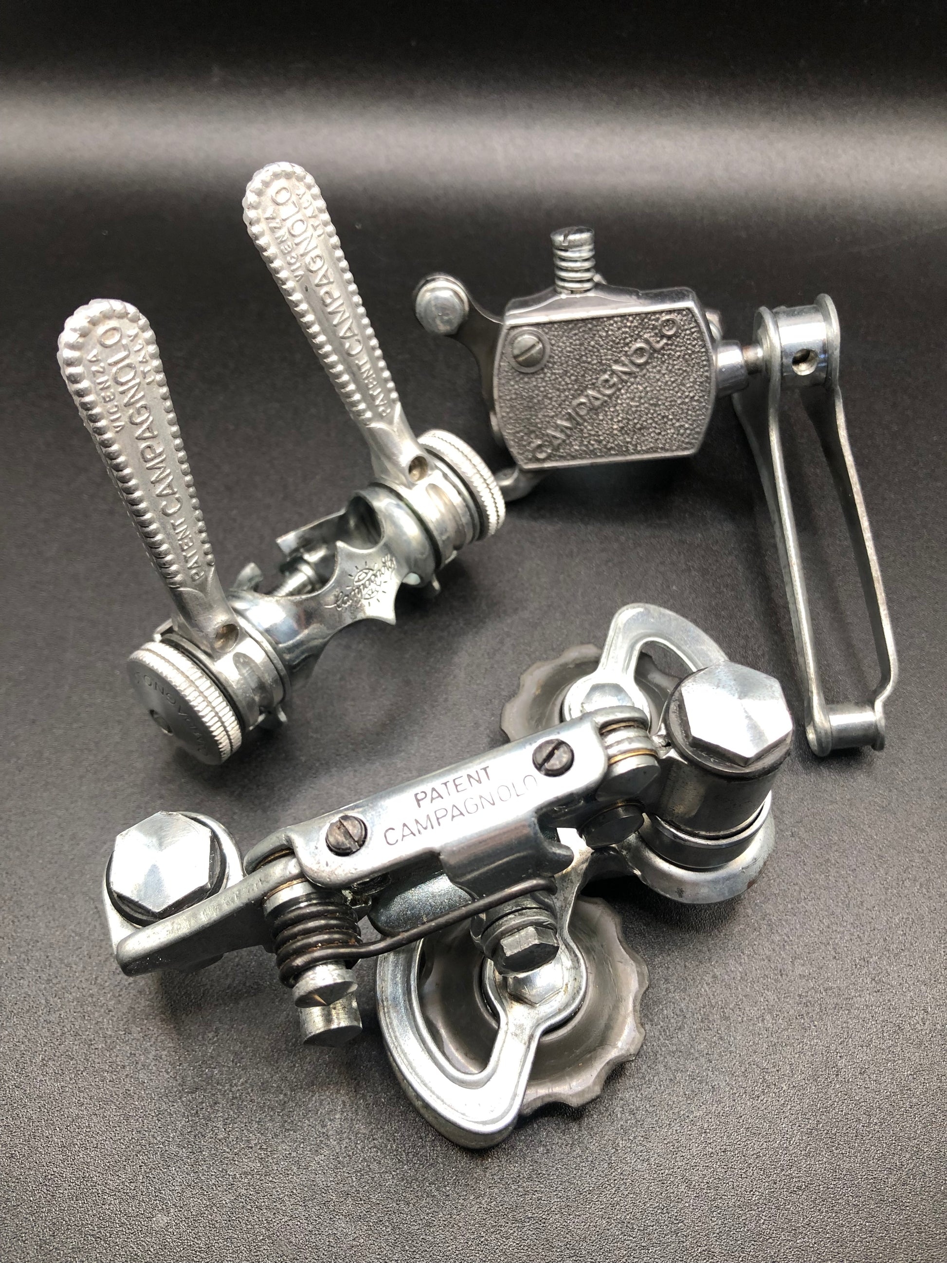 BICI CORSA EROICA VARI RICAMBI CAMPAGNOLO DERAGLIATORE ANT. POST BICI CORSA EROICA VARI RICAMBI CAMPAGNOLO DERAGLIATORE ANT. POST