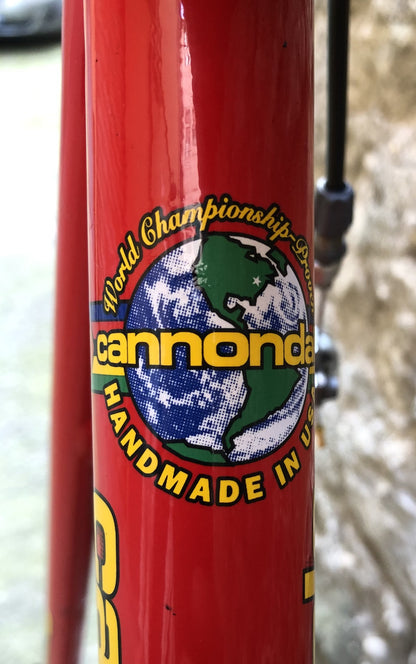 Bici da corsa Cannondale Caad 3 Saeco. Taglia 55. 1998