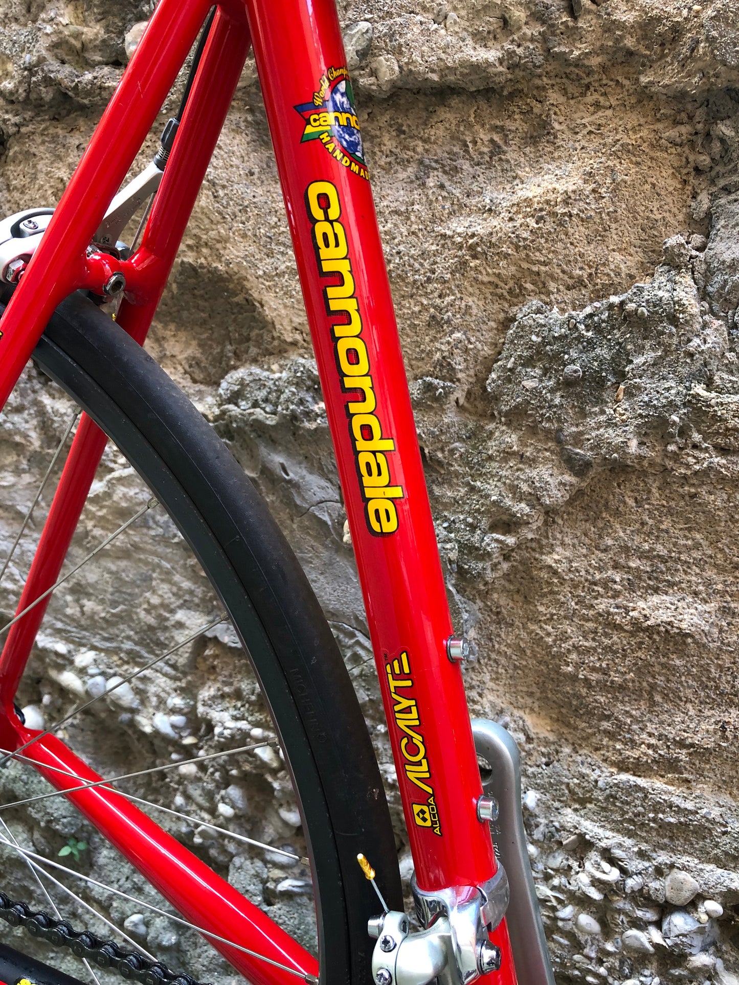 Bici da corsa Cannondale Caad 3 Saeco. Taglia 55. 1998