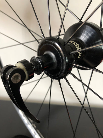 Ruote bici corsa Marchisio Pitagora. Per Campagnolo 9-10-11v. Copertoncino.