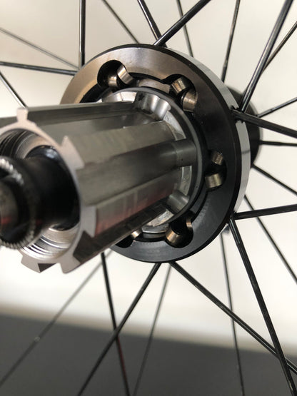 Ruote bici corsa Marchisio Pitagora. Per Campagnolo 9-10-11v. Copertoncino.