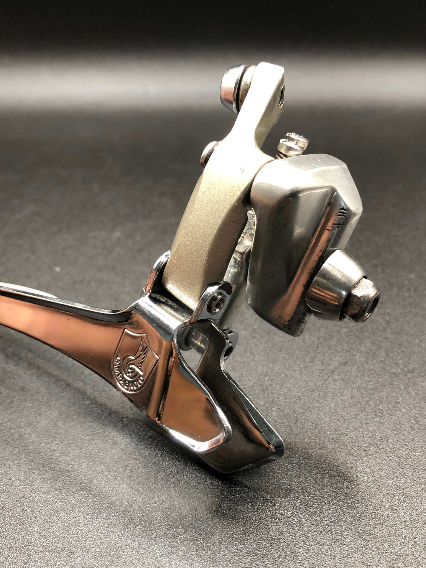 Deragliatore Campagnolo Veloce Athena 8v. Per doppia.