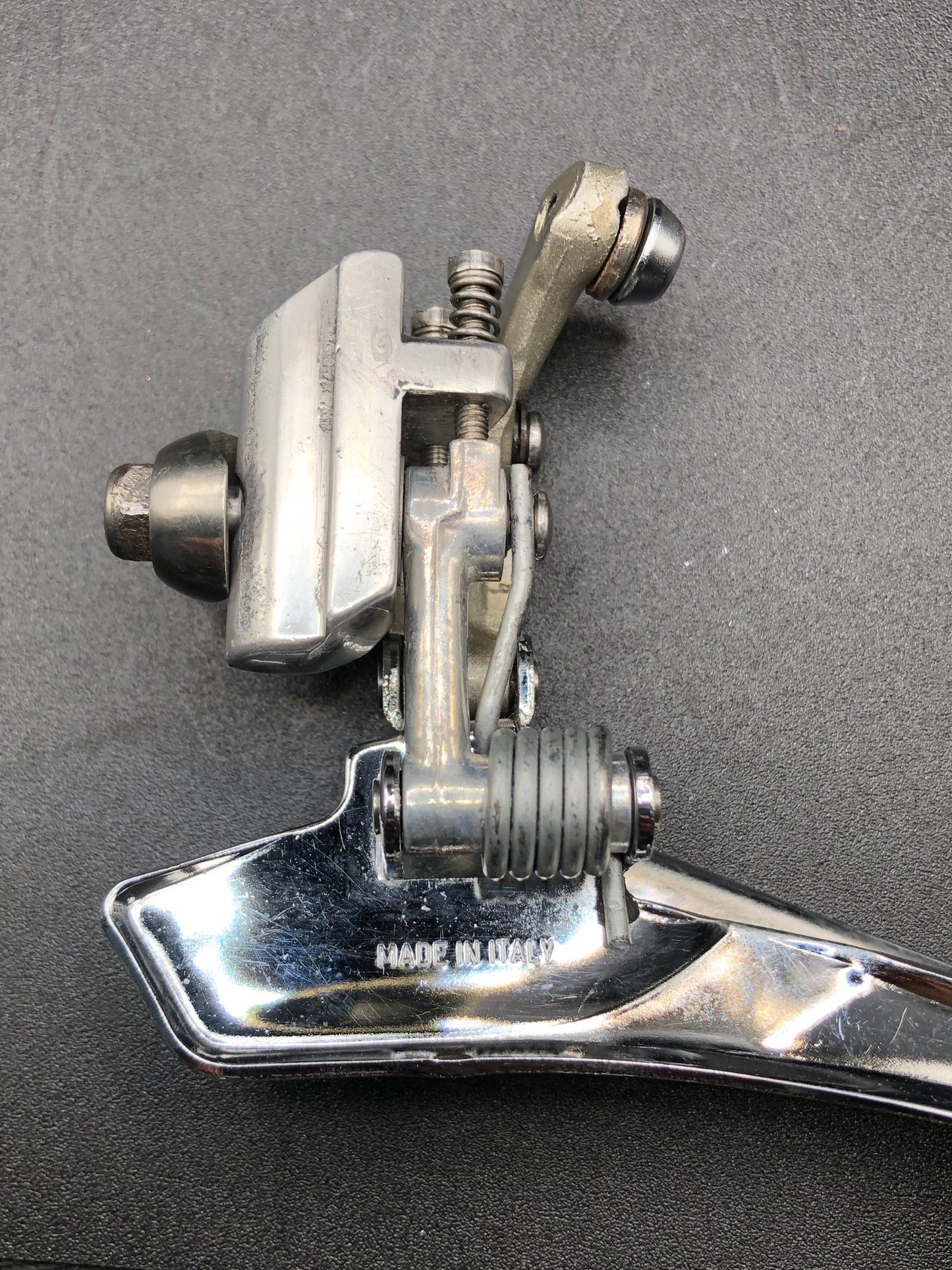 Deragliatore Campagnolo Veloce Athena 8v. Per doppia.