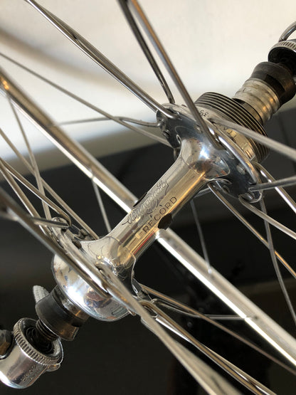 Set ruote Campagnolo Record, Nisi 28 fori. 700c per tubolare.