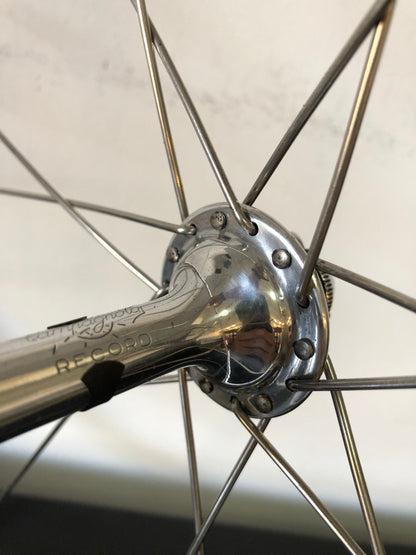 Set ruote Campagnolo Record, Nisi 28 fori. 700c per tubolare.