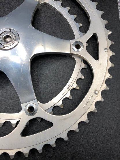 Guarnitura Campagnolo Record, C-Record.; 52/39, 170mm. Mod. A040.