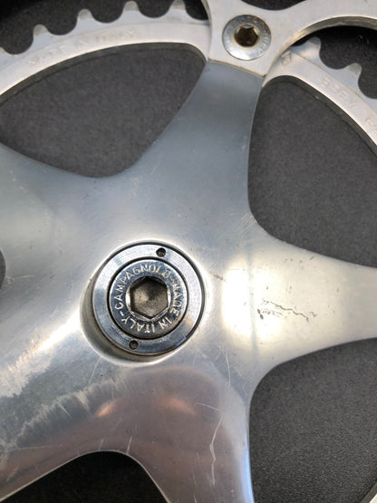 Guarnitura Campagnolo Record, C-Record.; 52/39, 170mm. Mod. A040.