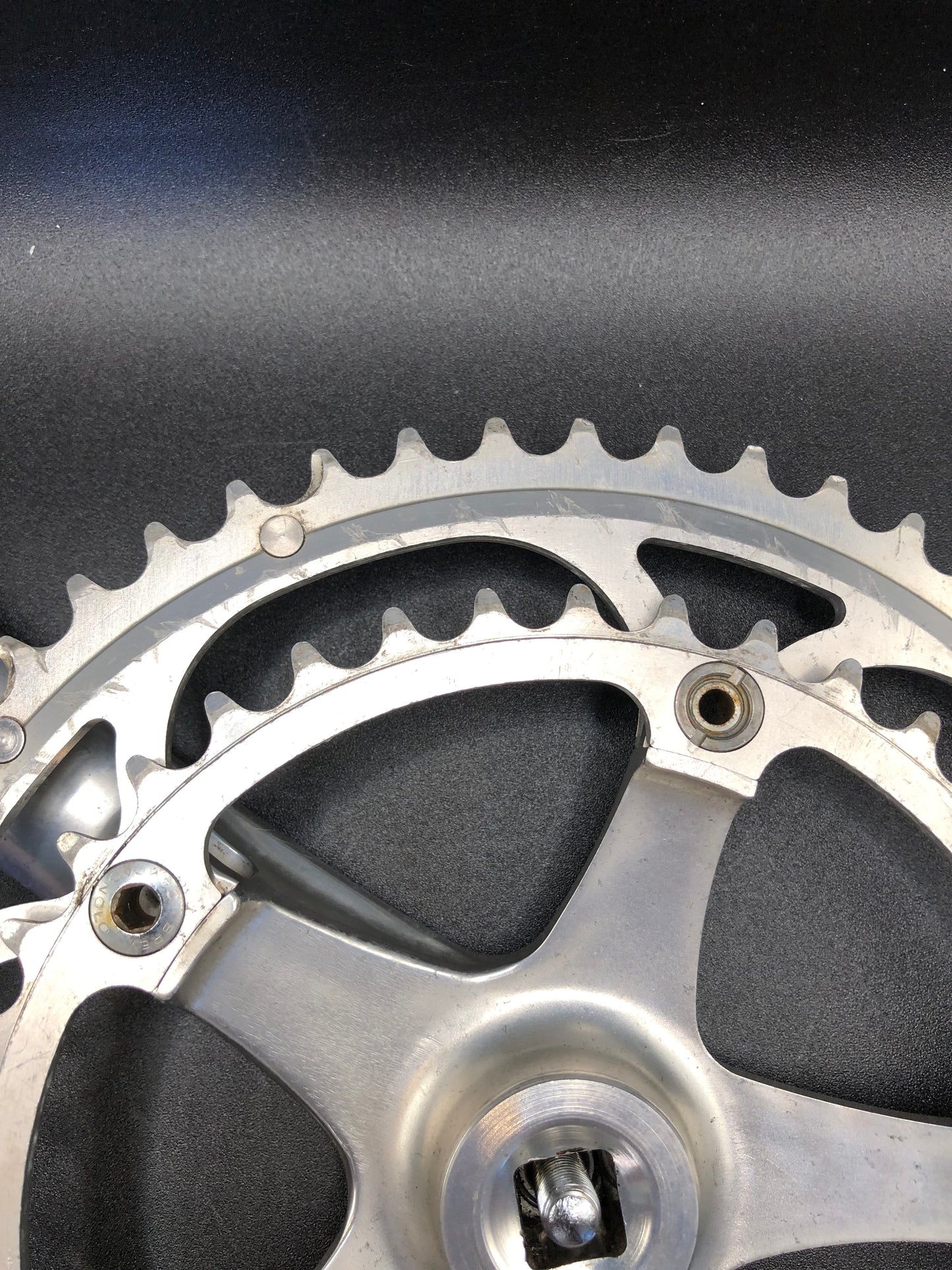 Guarnitura Campagnolo Record, C-Record.; 52/39, 170mm. Mod. A040.