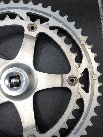 Guarnitura Campagnolo Record, C-Record.; 52/39, 170mm. Mod. A040.