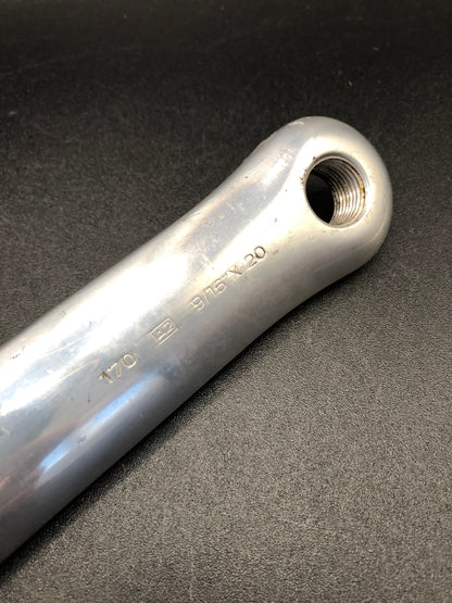 Guarnitura Campagnolo Record, C-Record.; 52/39, 170mm. Mod. A040.
