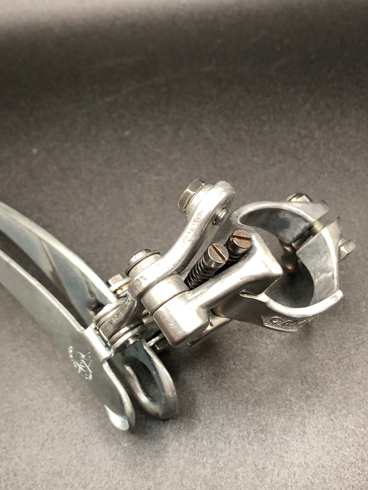 Deragliatore anteriore Campagnolo Nuovo Gran Sport, con fascetta. Mod.: 3600/NT