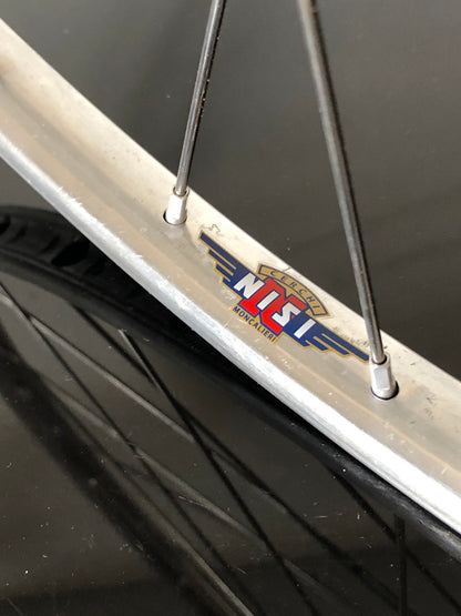 Set ruote Campagnolo Gran Sport Nuovo Tipo, cerchi Nisi per tubolari.