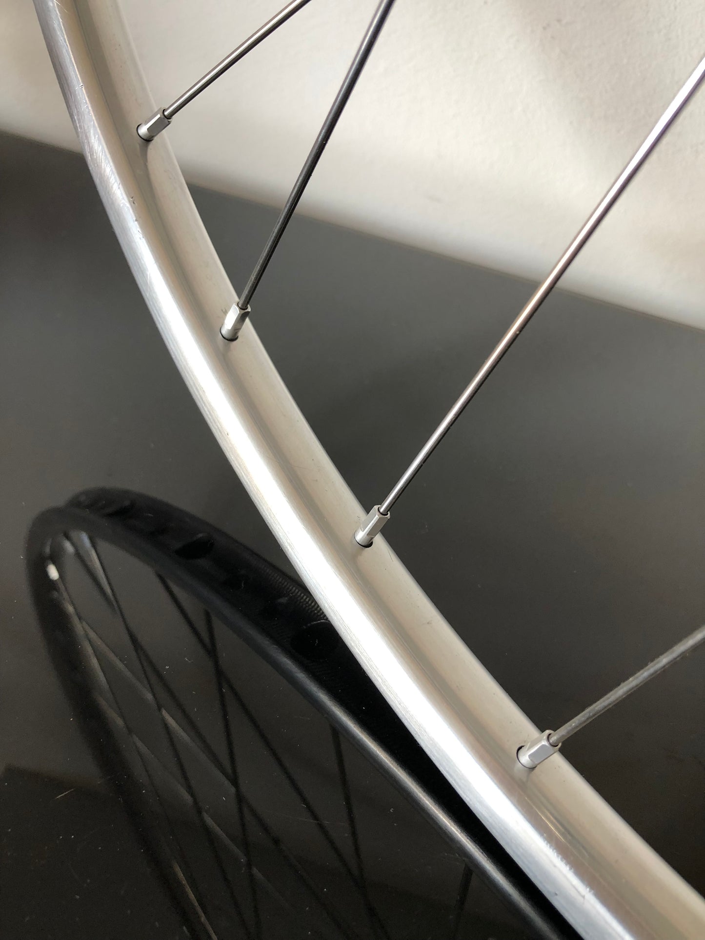 Set ruote Campagnolo Gran Sport Nuovo Tipo, cerchi Nisi per tubolari.