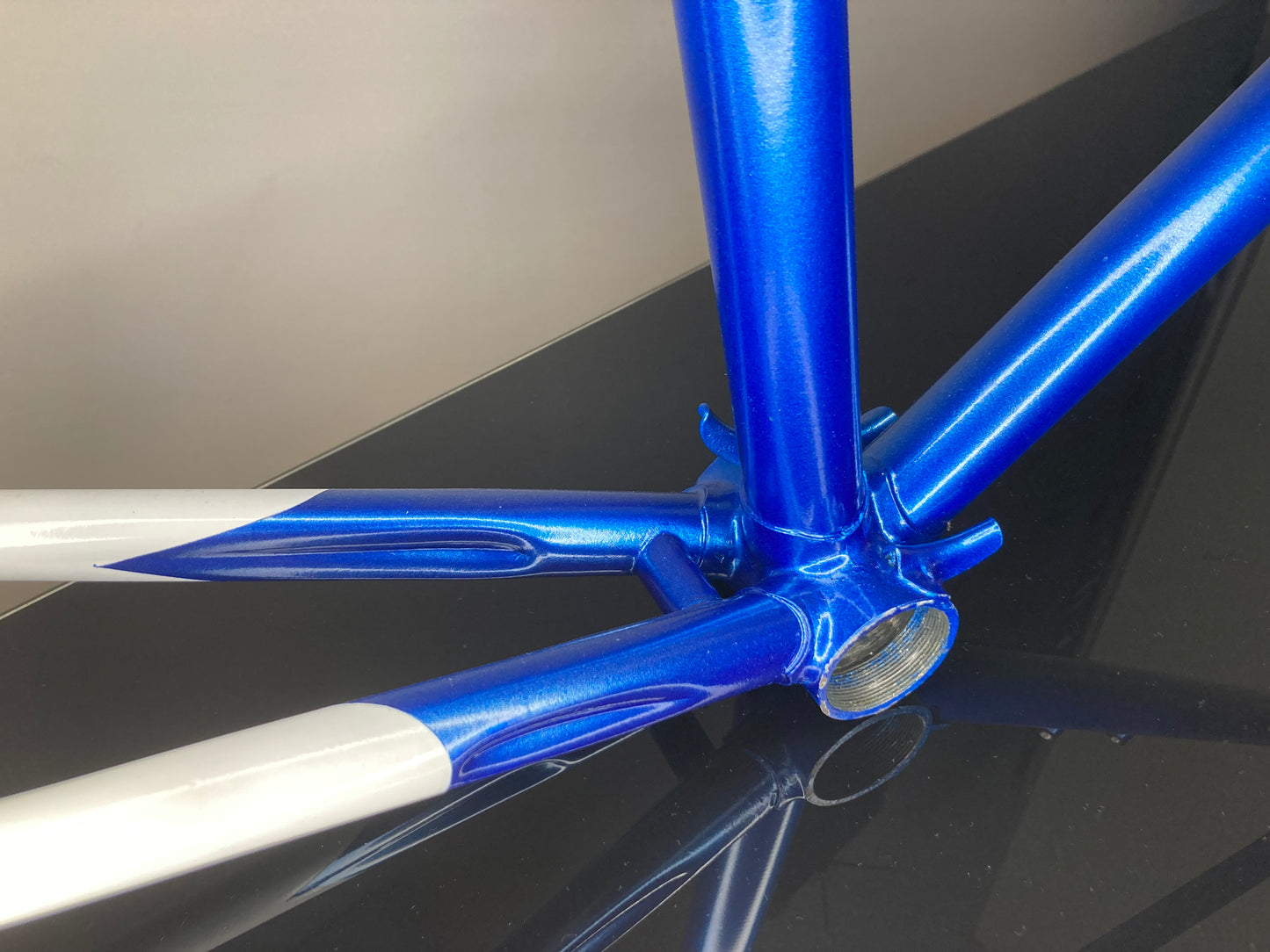 Telaio bici corsa in acciaio, taglia 60. Made in Italy.