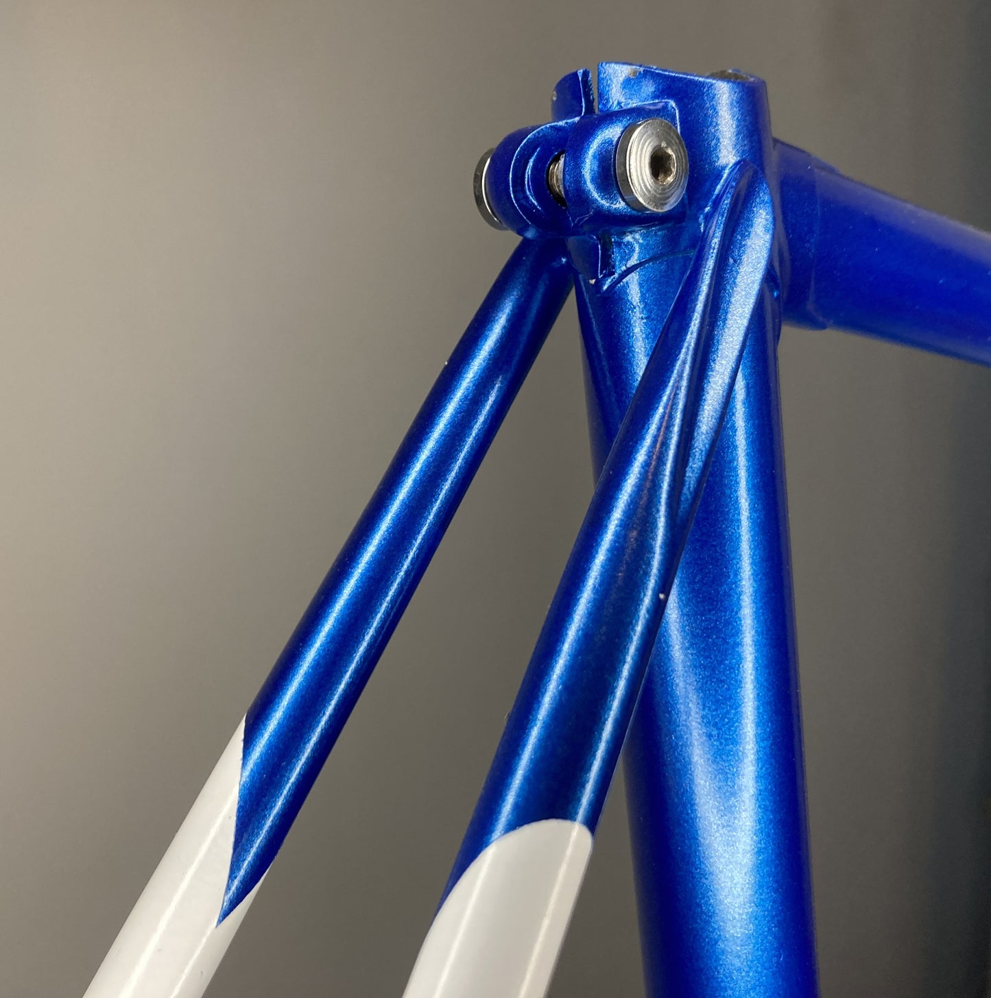 Telaio bici corsa in acciaio, taglia 60. Made in Italy.